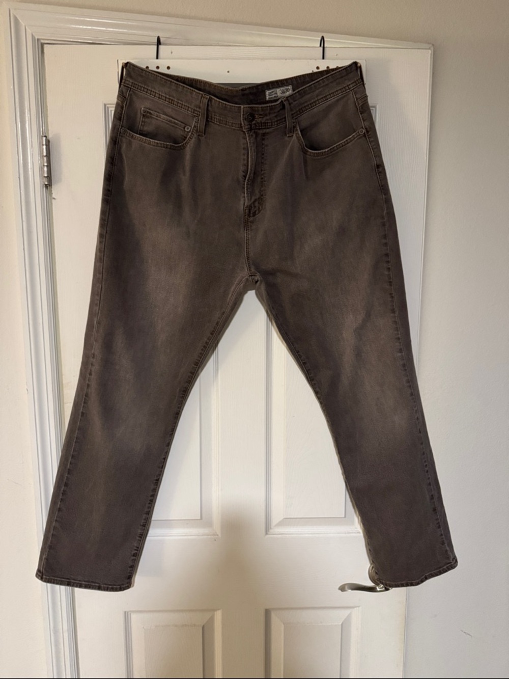 Daniel Cremieux Relaxed Brown Washed Jeans